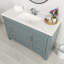 Meuble-lavabo simple avec plateau Nimay 48,5 po-98588172