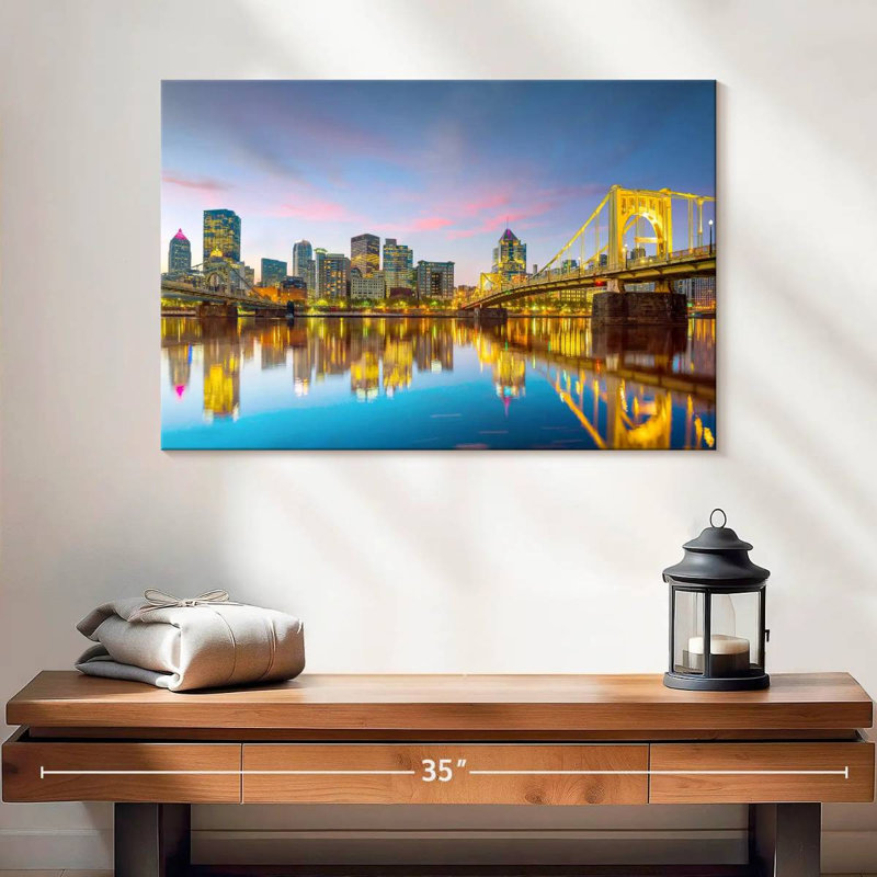 Ravi Pittsburgh City Lights, H 16 po x l 24 po