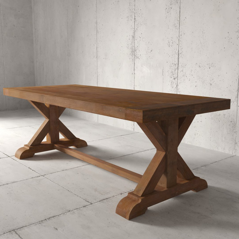 Table de salle à manger Madera, Naturel, L 78 po x l 35 po