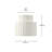 1-Light Flush Mount Ceiling Light, Ceramic Effect Shade, Matte Off-White, Ribbed, Home Improvement, Dining Room, Kitchen