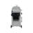 Lifetime 4 - Burner Portable Gas and Charcoal Grill with Side Burner and Cabinet