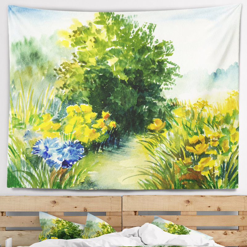 Polyester Tapestry, 32" H x 39" W