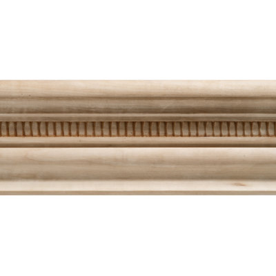 3'' H x 96'' W x 0.85'' D Wood Chair Rail