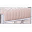 Repose-pieds Ellison Velveteen - Champagne avec chrome