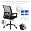 Chaise de bureau Fauteuil de bureau ergonomique en maille à hauteur réglable-1033706125