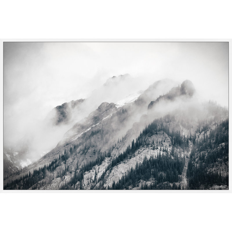 Climb the Mountain 1 Piece Single Picture Frame Painting, 41cm H x 61cm W x 3.81cm D