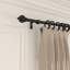  Tringle à rideaux réglable simple en métal x 0,78 po de diamètre-125657664