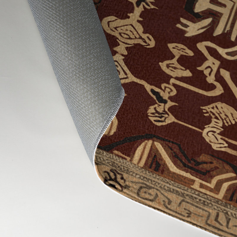 Tapis intérieur et extérieur ArtDeco, Rectangle 9 pi x 12 pi