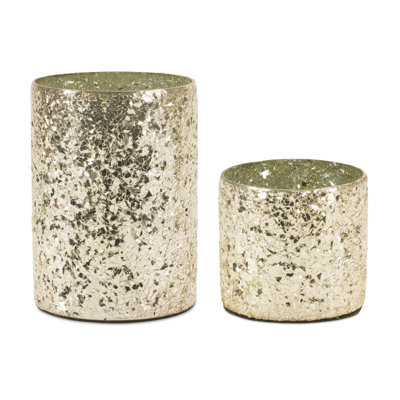 Porte-votive de table en verre