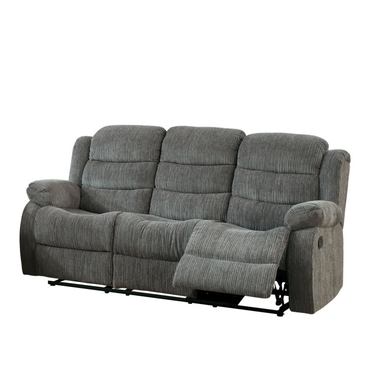 Canapé en chenille de 77,13 po Ferstein, gris