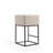 Embassy Metal Upholstered Counter Stool In Cream-839905684-839905690