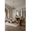 Vance - Fauteuil d'appoint moderne en tissu et bois-108486592