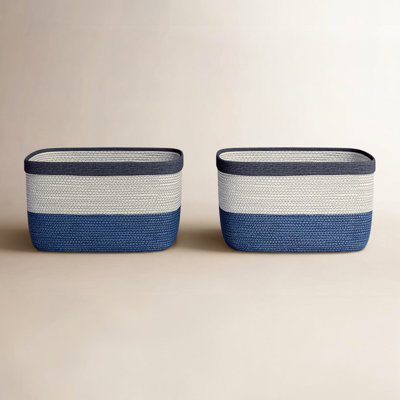 Jumelle 2 Piece Fabric Basket Set