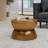 Metal Hammered Coffee Table(Only Including Coffee Table,Without Chairs)-456656544