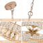 Lustre tambour en cristal 5 lumières Khyryn-1800251571