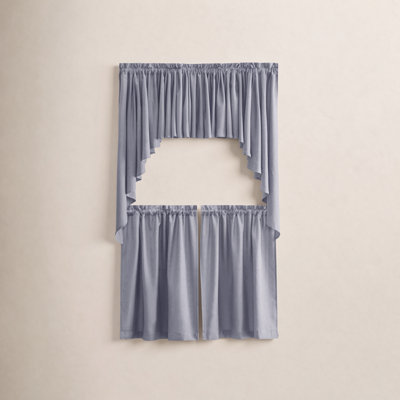 Opaque Swag Window Valance