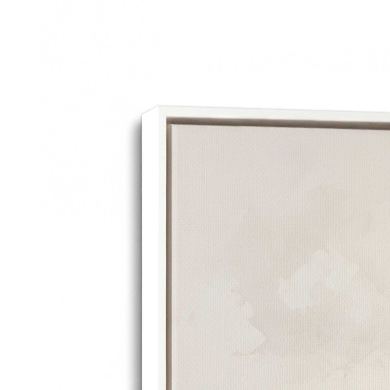 Golden Waves at Sunset Set of 3 Canvas Prints in a Black Frame, 12" x 8", Cadre flottant blanc opaque