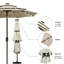Parasol de marché lumineux 9 pi-581271276
