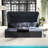 82.7" Wicker Outdoor Patio Daybed With Retractable Canopy-308973076