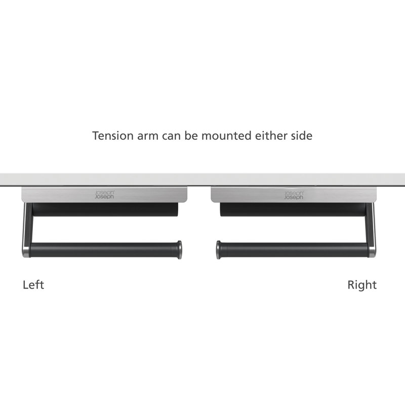 Joseph Joseph Rollgrip Under-Shelf Easy-Tear Paper Towel Holder