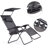 Kalobe Outdoor Metal Chaise Lounge-1441409916