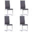 Bindvasini 45cm H Upholstered Cantilever Chair-1358051591