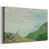 Toile naturelle avec cadre flottant