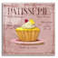  «Patisseries 4» par Fiona Stokes-Gilbert, art mural en verre acrylique, 24 po x 24 po-1511087973