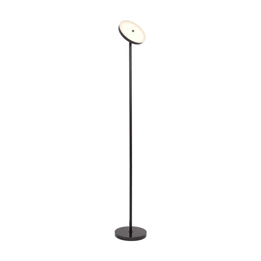 185.5cm Gloss Torchiere Floor Lamp