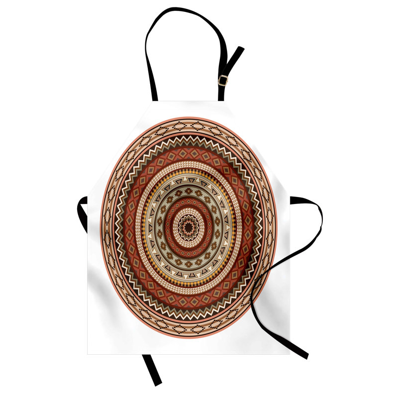 Geometric Bib Apron