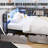 Full Corner Daybed With Storage, Bookcase Headboard, LED Light & Built-In Charging Station-1291519032