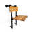Natural Teak Wood, Black