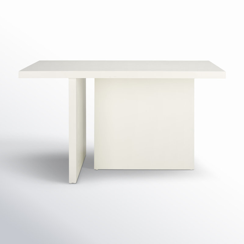 Aava 53.9'' Dining Table, Ivory