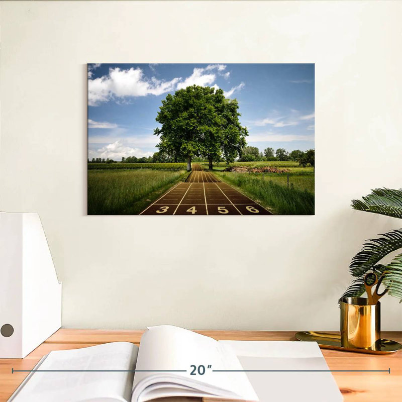 Sireci Jogging Track, 8" H x 12" W