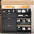 Molinar Narrow Shoe Cabinet With 3 Flip-up Drawers Large Storage With Adjustable Shelves Side Cabinet Freestanding Shoe Organizer Rack Keys Hook For Entryway, Hallway, Black-1348140330