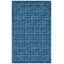 Caris Geometric Hand Loomed Area Rug in Blue-2108415044