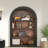 Bookcase With Wood Open Display