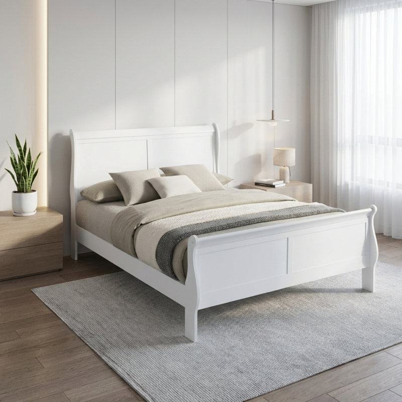 Modern Minimalist Led Bed Frame