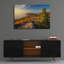 Art mural en verre Latitude Run «Autumn Morning On Gorham Mountain» par Rick Berk-374523602
