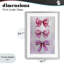 «Blush And Satin Ribbons», reproduction sous verre encadrée, design par Annabelle Hall-1805823118-1805823116