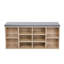 Adara Linen Blend Upholstered Storage Bench-50239568