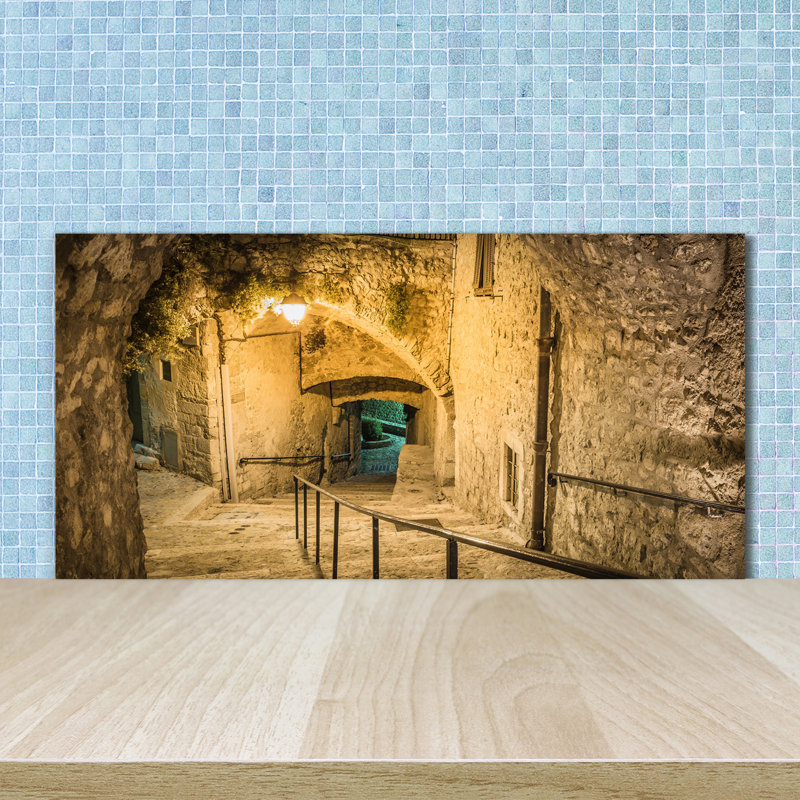 Nikole 50cm W x 100cm L Glass Peel and Stick Panel