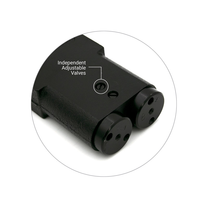 FCC FHC770 105 degrés FHD moyen ouvert avec pinces de fixation - 1/2 po de long