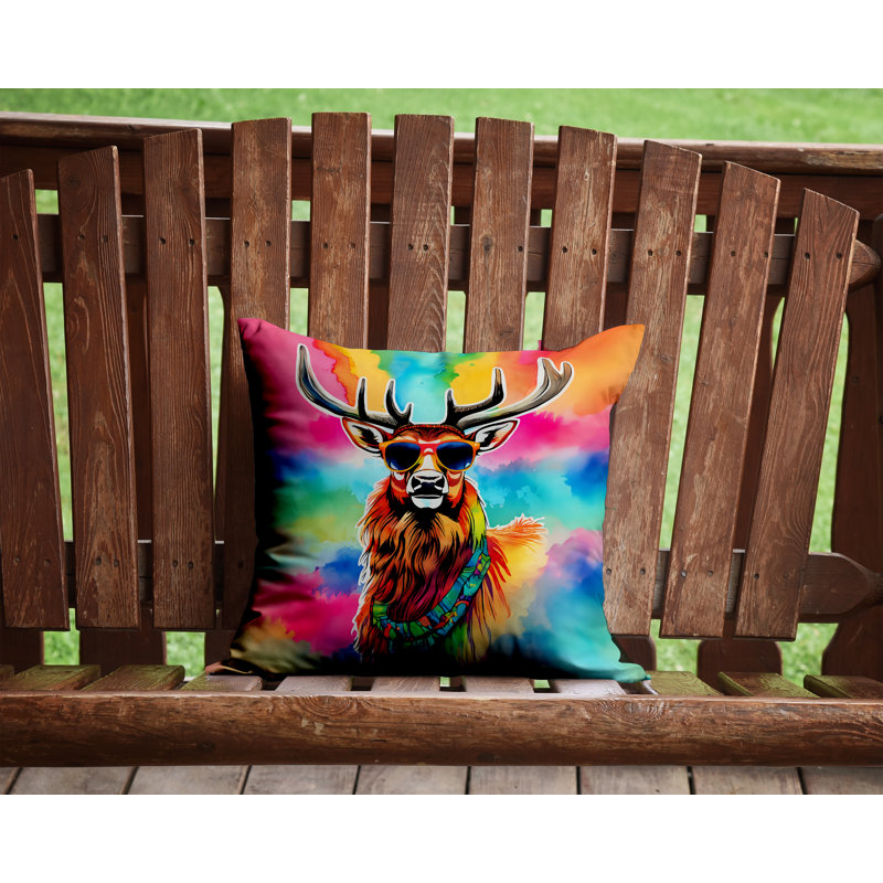 Coussin Hippie, H 14 po x l 14 po