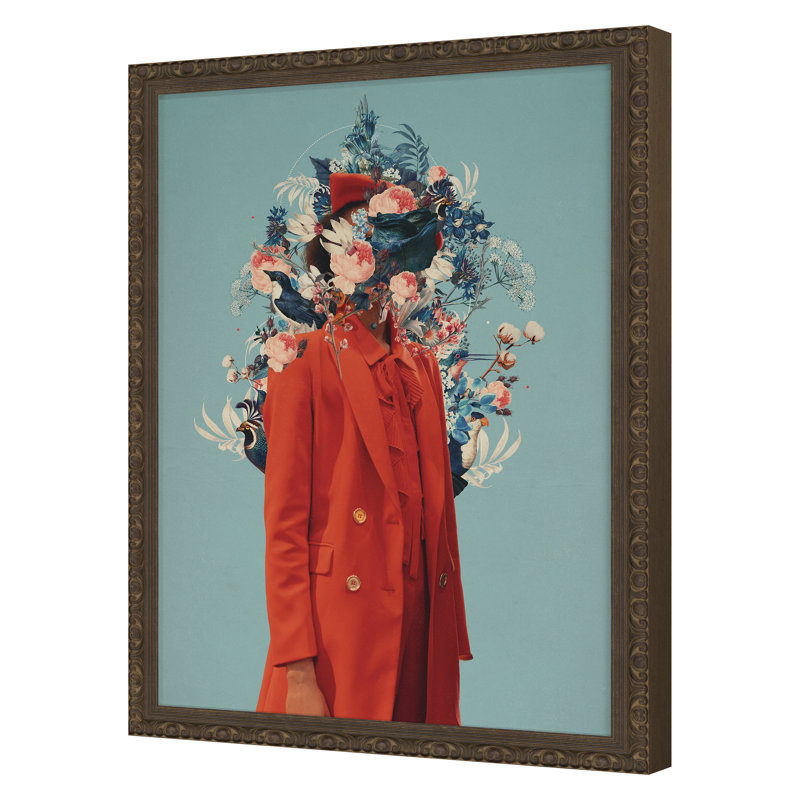 The Inner Beauty Of My Insecurities Print by Moth, Frank, 28" H x 21" W, Gold