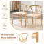 Ensemble de 6 chaises de salle à manger Wishbone-2141401490