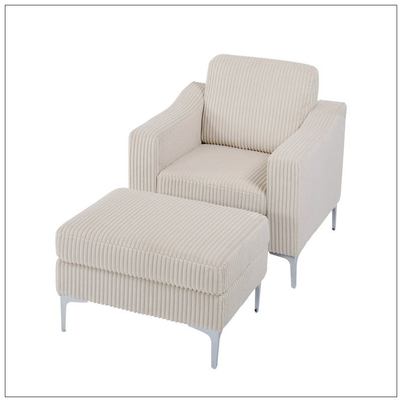 Chaises d'appoint pour le salon, Beige