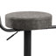 Ghent Swivel Upholstered Adjustable Height Counter Stool with Metal Frame-49237926