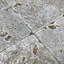 Carrelage mural en travertin 4 po x 4 po Expresso