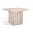 Pristina Tall Square Marble Accent Table-110742261-125309700